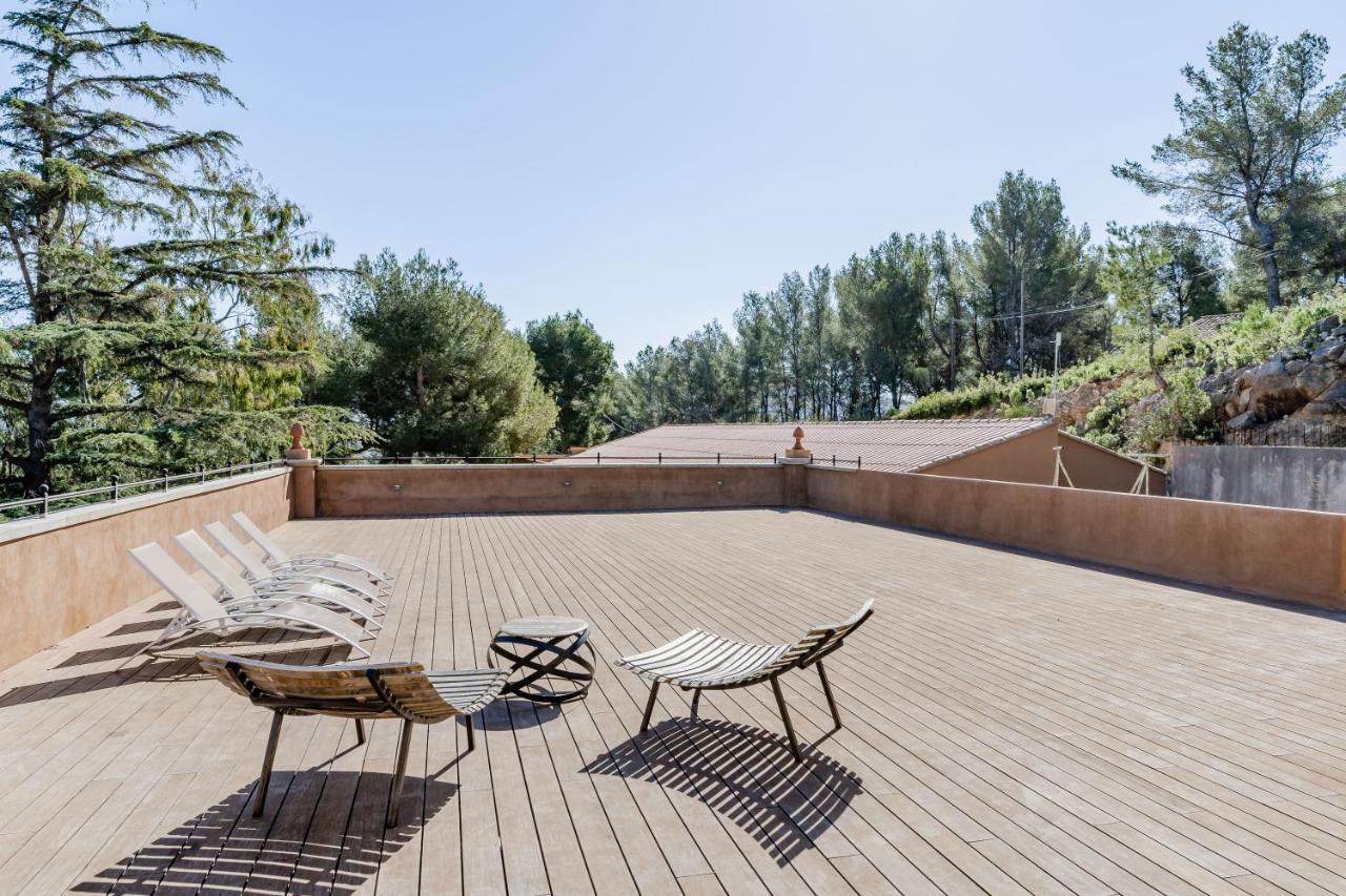 Loft D'Architecte Au Coeur D'Un Domaine Viticole Appartement La Cadiere-d'Azur Buitenkant foto